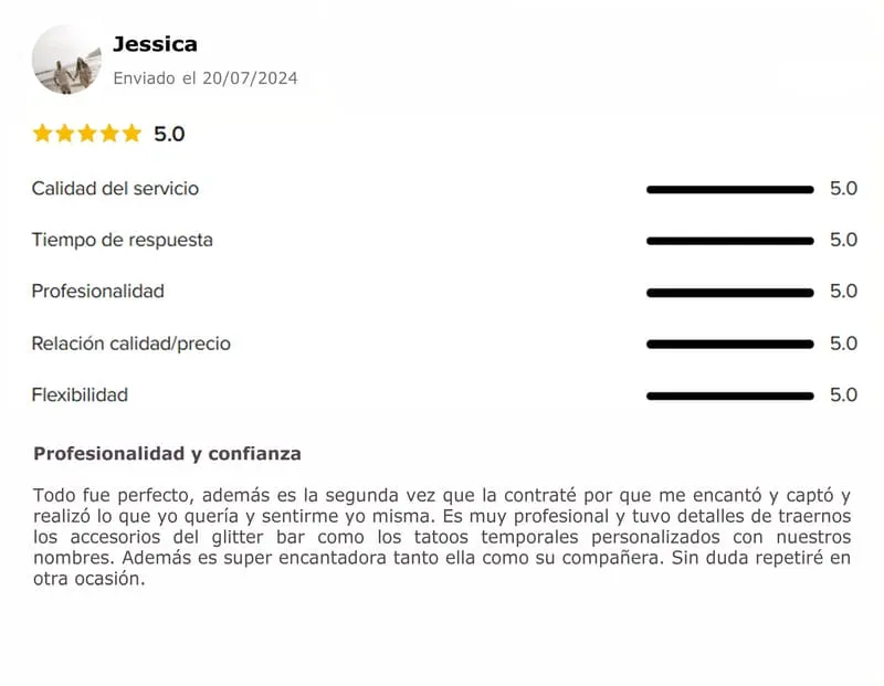 animacion brillo gemas bodas cadiz brillistars